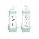 MAM Biberon Easy Start A152 Anti Colic +4M 320ML Azul