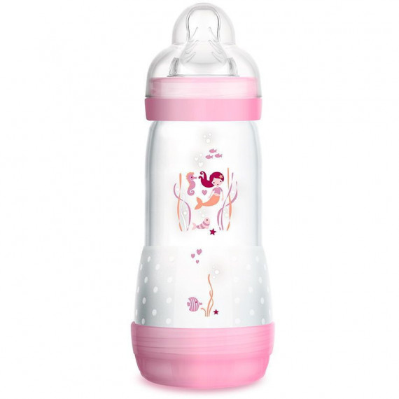 MAM Biberon Easy Start Anticolic Rosa +4M 320ML A124