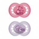 MAM Chupete Original Pure +16M Rosa S335 2UDS
