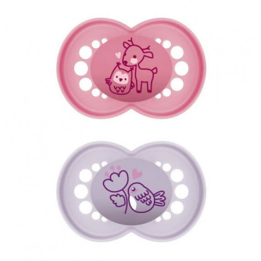 MAM Chupete Original Pure +16M Rosa S335 2UDS