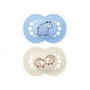 MAM Chupete Original S268 Silicona +6M 2UDS