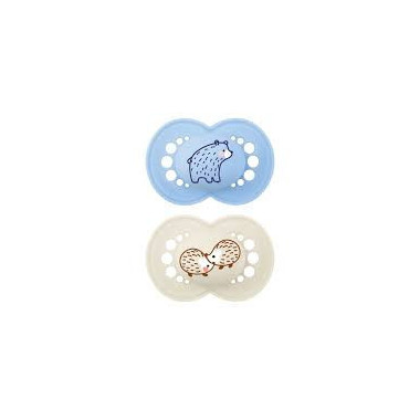 MAM Chupete Original S268 Silicona +6M 2UDS