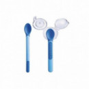 MAM Heat Sensitive Cuchara +6M Azul D106 2UDS