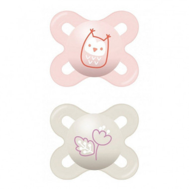 MAM S152 Original Start Rosa 0-2M Silicona 2UDS