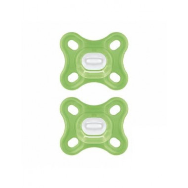 MAM S192 Chupete Confort +0M Verde 2 Uni