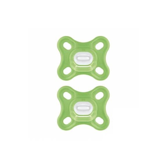 MAM S192 Chupete Confort +0M Verde 2 Uni