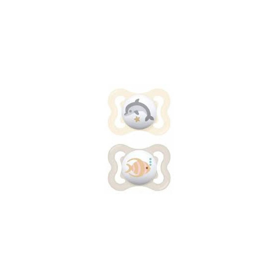 MAM S230 Chupete Air Silicona Unisex 2-6M 2 Uni