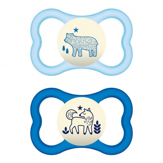 MAM S351 Chupete Air +6M 2UDS Unisex