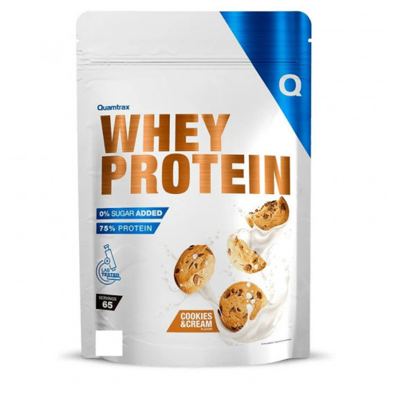 QUAMTRAX Whey Protein Cookies & Cream 500GR