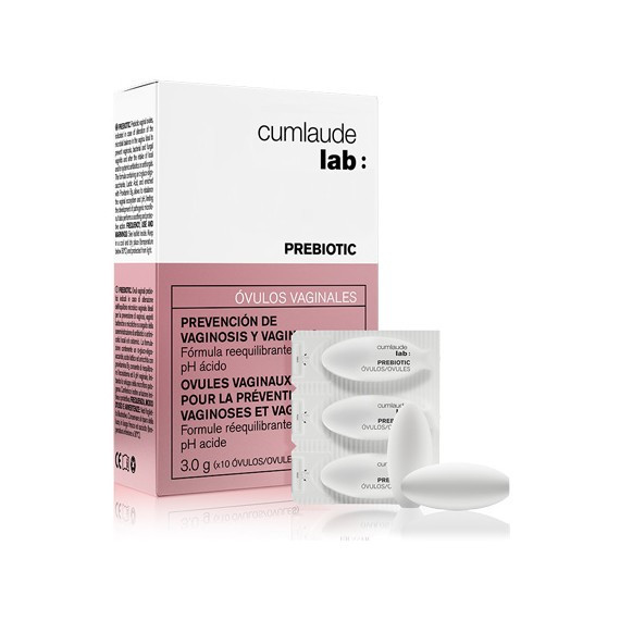 Rilastil CUMLAUDE Pack Ovulos Prebiotic + Mousse Spray Higiene Intima