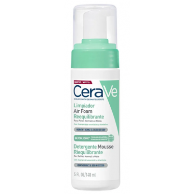 Cera Ve Air Foam Limpiador Reequilibrante 148ML  CERAVE