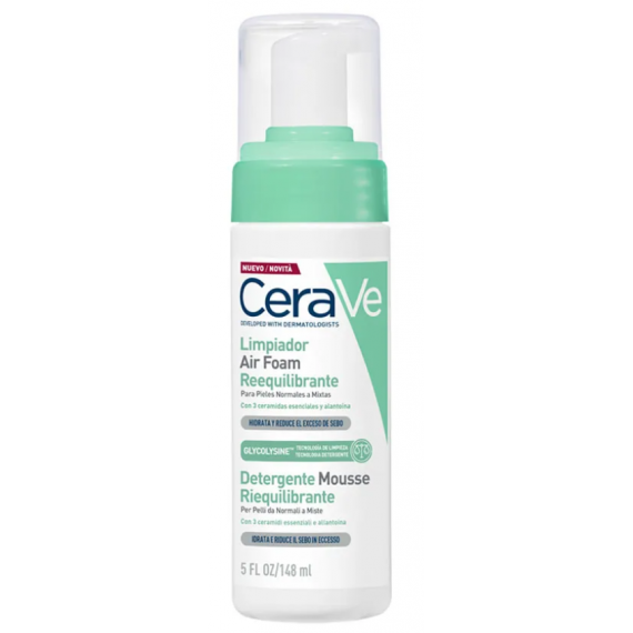 Cera Ve Air Foam Limpiador Reequilibrante 148ML  CERAVE