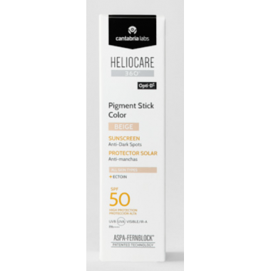 CANTABRIA LABS Heliocare 360 Pigment Stick Color Beige SPF+50