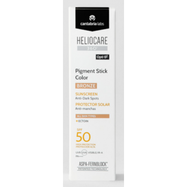 CANTABRIA LABS HELIOCARE 360 PIGMENT STICK COLOR BRONZE SPF+50