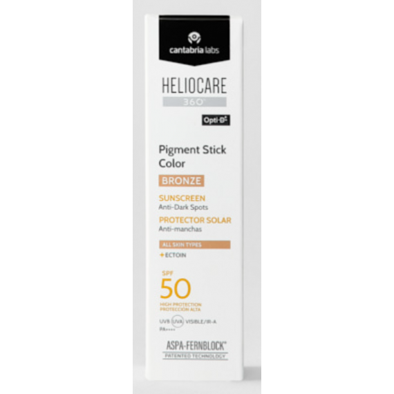 CANTABRIA LABS HELIOCARE 360 PIGMENT STICK COLOR BRONZE SPF+50