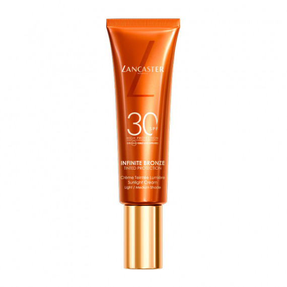 Infinite Bronze Protector Solar Facial SPF30 con Maquillaje  LANCASTER