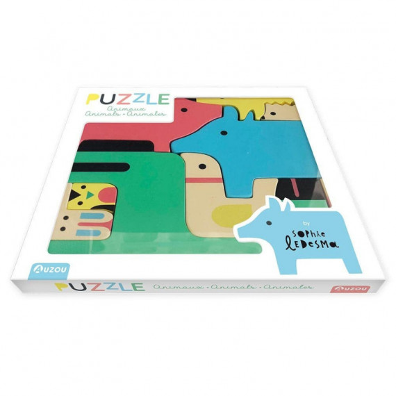 MI PUZZLE DE ANIMALES MADERA