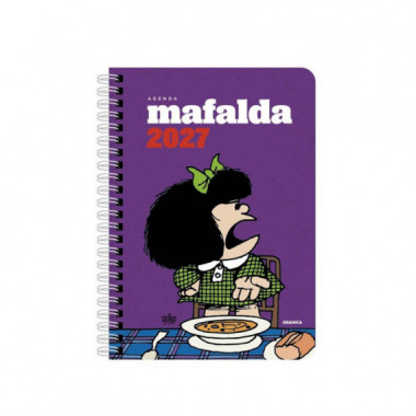 MAFALDA 2027 ANILLADA PROTESTA VIOLETA