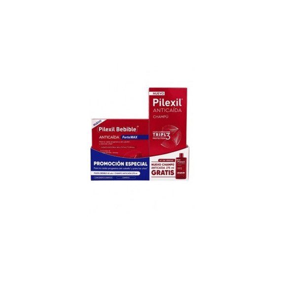 Pilexil Fortemax Bebible Anticaida  45 Frascos 15 Ml (pack Lim.)  LACER