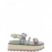 KURT GEIGER - Octavia Sling Flatform - 99 - 5612499979/99