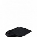 KARL LAGERFELD - Pandara Bow Trim Ankle Boot - K00 - KL31341/K00