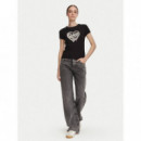 TALITHA SS T-SHIRT JET BLACK A996