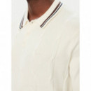 Malak Ss Polo Vanilla Cream  GUESS