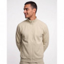 THOR FULL ZIP SWEATSHIRT BEIGE BLANCO
