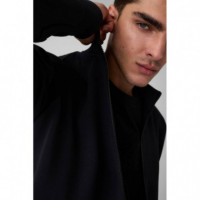 Thor Full Zip Sweatshirt Jet Black A996  GUESS