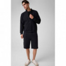 THOR FULL ZIP SWEATSHIRT JET BLACK A996