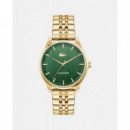 Reloj Lisbon Dorado  LACOSTE
