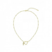 Collar Love My Croc Dorado  LACOSTE