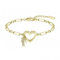 Pulsera Love My Croc Dorado  LACOSTE