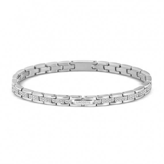 Pulsera Metropole Plateada  LACOSTE