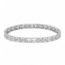 Pulsera Metropole Plateada  LACOSTE