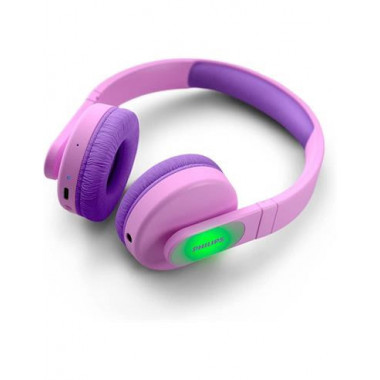 PHILIPS Auricular Casco Bluetooth Para Ni&ntilde;os TAK4206 Rosa