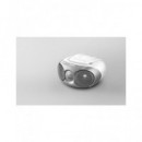 PHILIPS Reproductor Radio CD Portatil AZ215S Plata Aux In