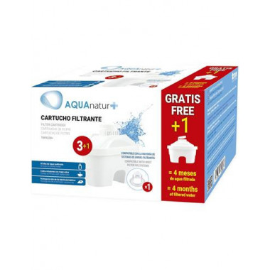 AQUANATUR Filtro Pack  3+1 Para Brita TMFIL104+