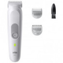 BRAUN Afeitadora de Cuerpo Series 3 BG 3530 Recargable Lavable Con 3 Accesorios