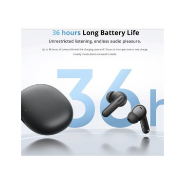 REALME Auriculares Bluetooth Techlife Buds Negro