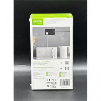 GREEN LYCA Regleta 4 Tomas SCHUCKO/1X Tipo C/2X Usb-a con Interruptor 2500W Blanca GL70043 2MTRS