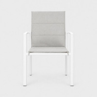 Cojín para Silla Konnor de Exterior Color Gris Claro Terrazza Collection®  TERRAZZA COLLECTION