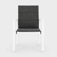 Cojín para Silla Konnor de Exterior Color Gris Oscuro Terrazza Collection®  TERRAZZA COLLECTION