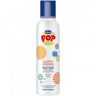 Espuma Cuerpo y Cabello Vainilla 200ML. CHICCO
