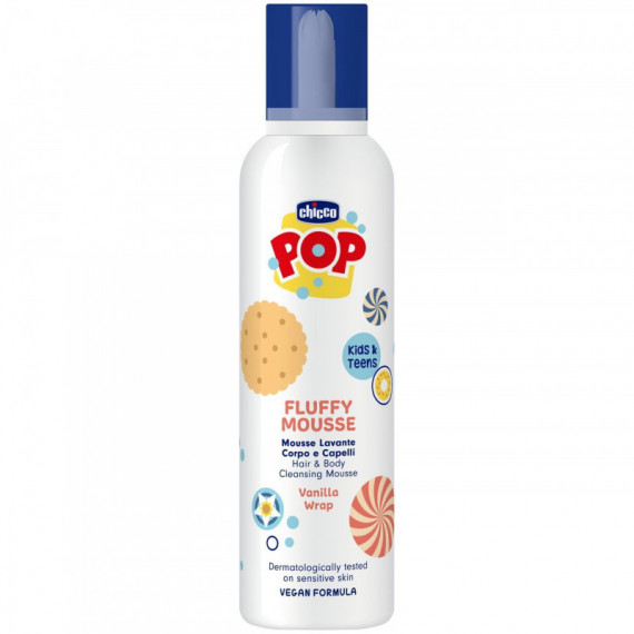 Espuma Cuerpo y Cabello Vainilla 200ML. CHICCO