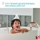 Espuma Cuerpo y Cabello Vainilla 200ML. CHICCO