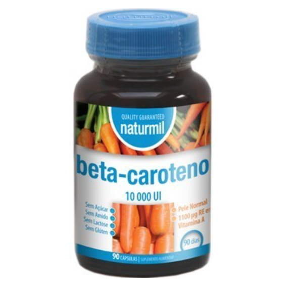 NATURMIL BETA CAROTENO 10000UI 90CPS