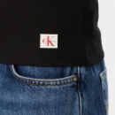 Camiseta Negra Sim Fit  CALVIN KLEIN