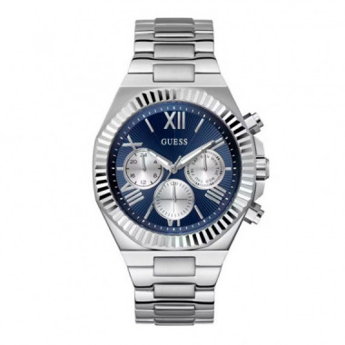 Reloj multifunci&oacute;n de acero inoxidable de 44 mm