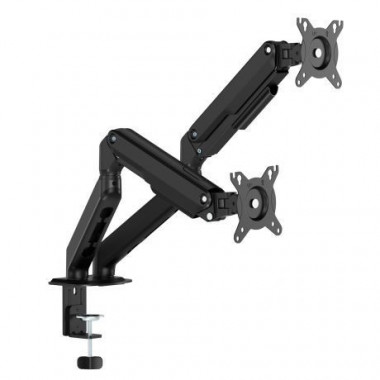 SOPORTE BRAZO MESA MONITOR EWENT ARTICULADO DOBLE MONITOR